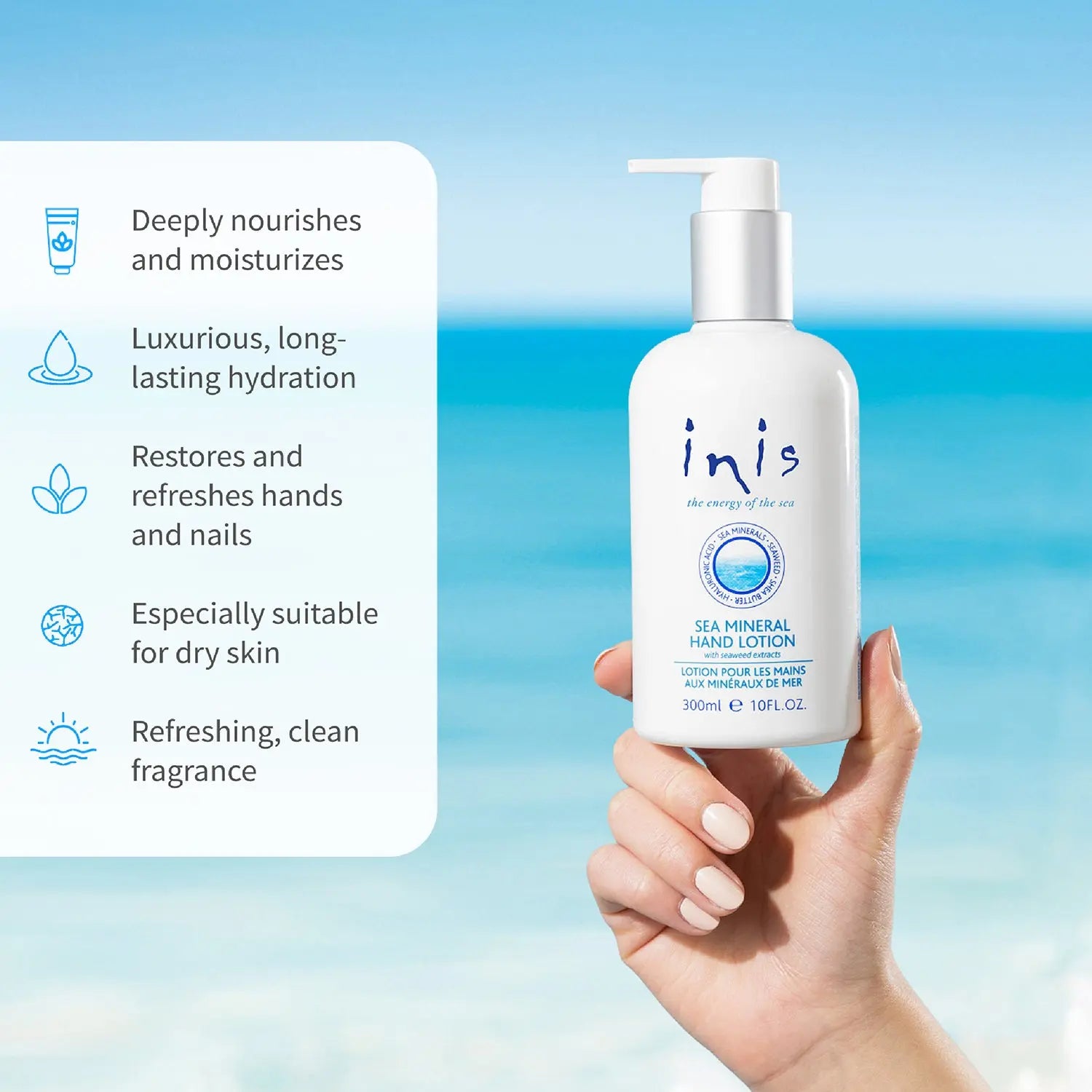 Sea Mineral Hand Lotion 300ml | Inis