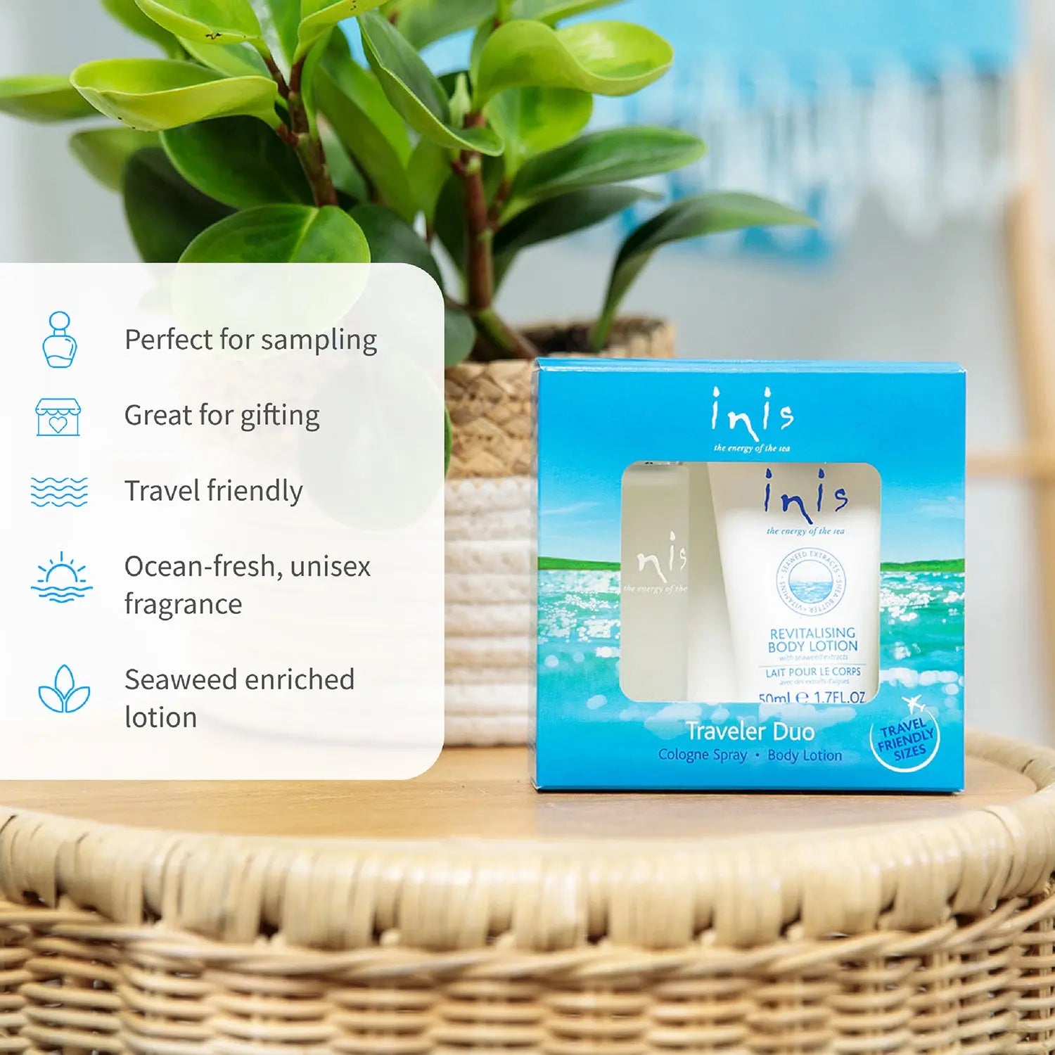 Inis Traveler Duo Gift Set