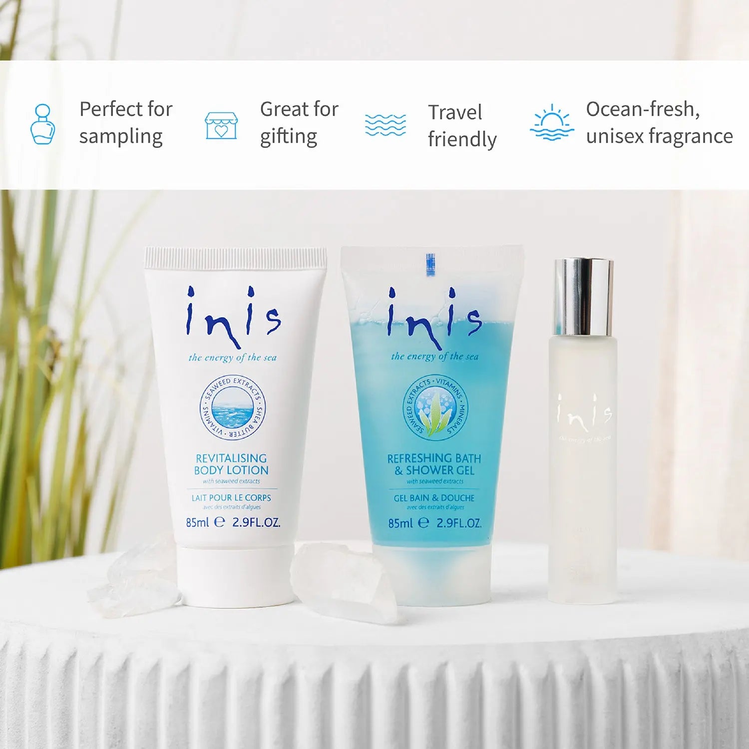 Inis Trio Gift Set – Body Care & Fragrance
